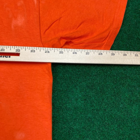 Vintage Scooby Doo Shirt Mens XL Orange Halloween Trick Or Treat Cartoon 90s Tee - Picture 14 of 16